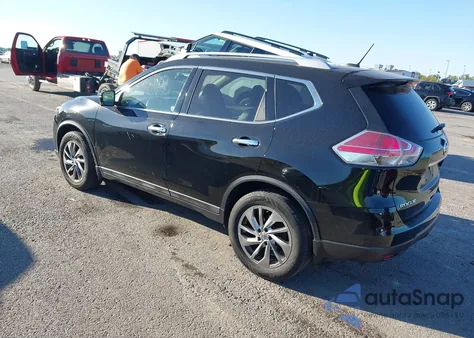 2015 Nissan Rogue Sl из США, поврежденный, VIN 5N1AT2MV5FC911232